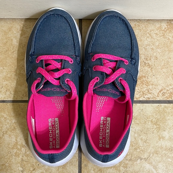 SKECHERS blue Girl sneakers - Picture 1 of 6